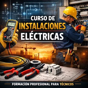 Portada del Curso de Instalaciones Eléctricas de David Aguilar Venegas